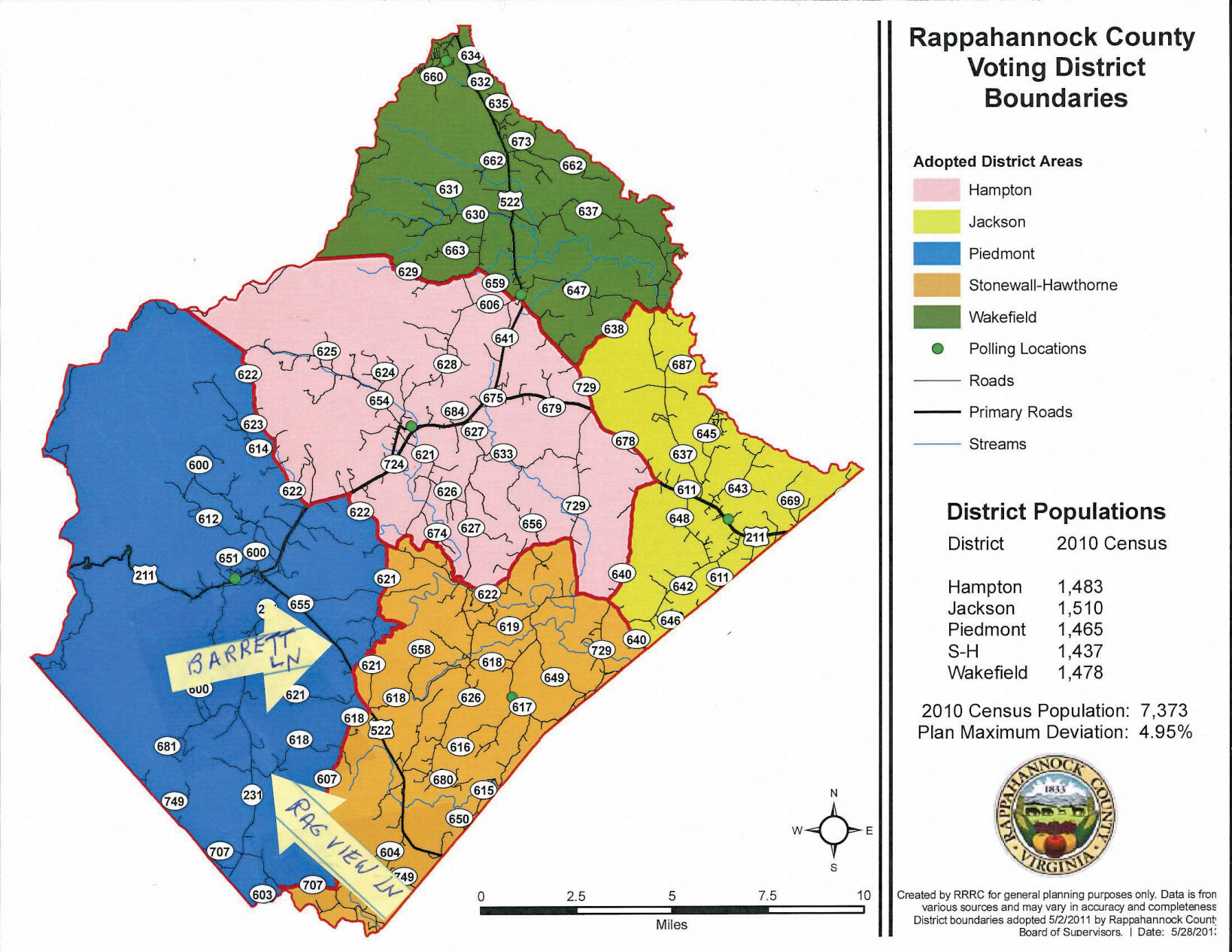 rapp electoral maps